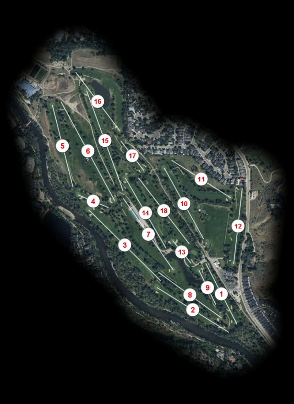 Warm Springs Golf Course course overview