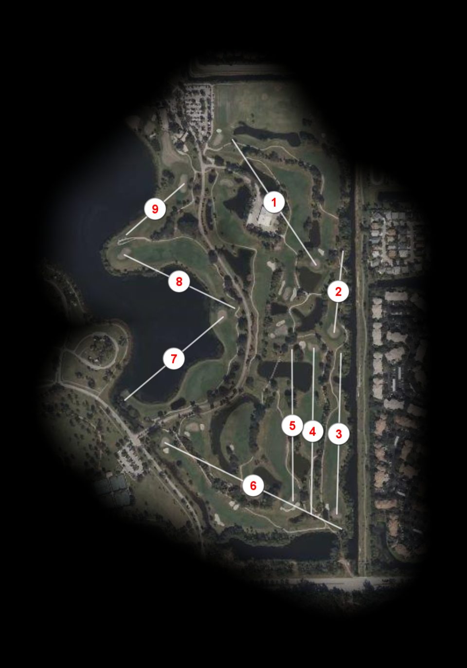 Heron nine at Okeeheelee Golf Course