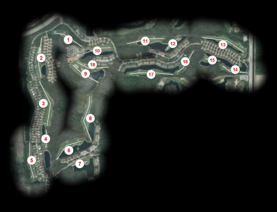 Naples Heritage Golf Club course overview