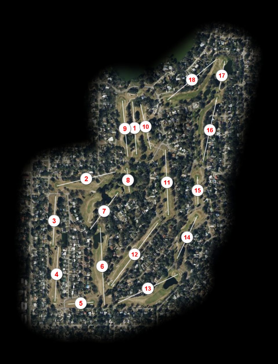 Babe Zaharias Golf Course course overview