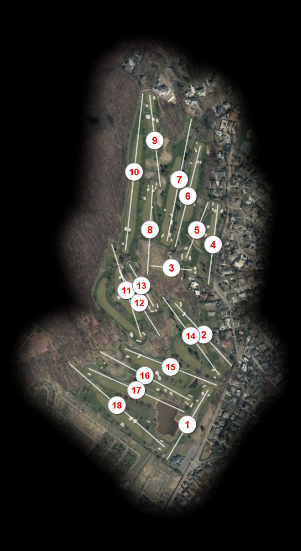Richmond County Country Club course overview