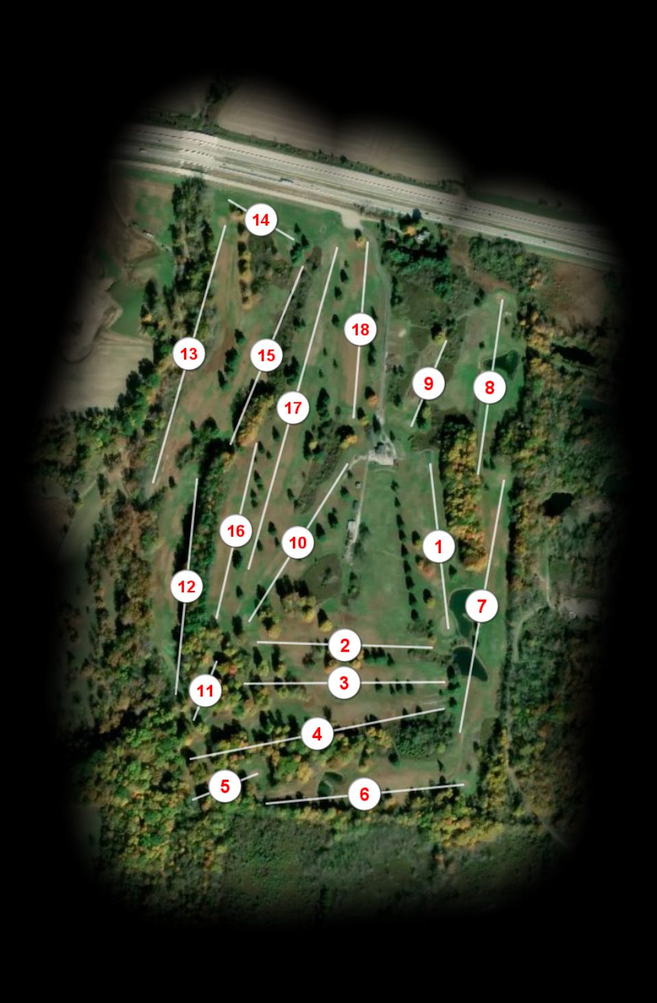 Raccoon International Golf Club course overview