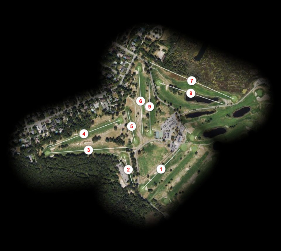 Red nine at Timber Point Golf Course