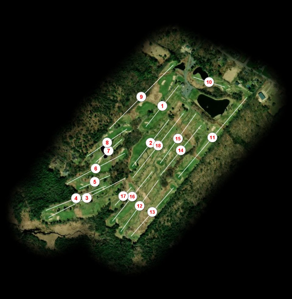 Ridgewood Country Club course overview