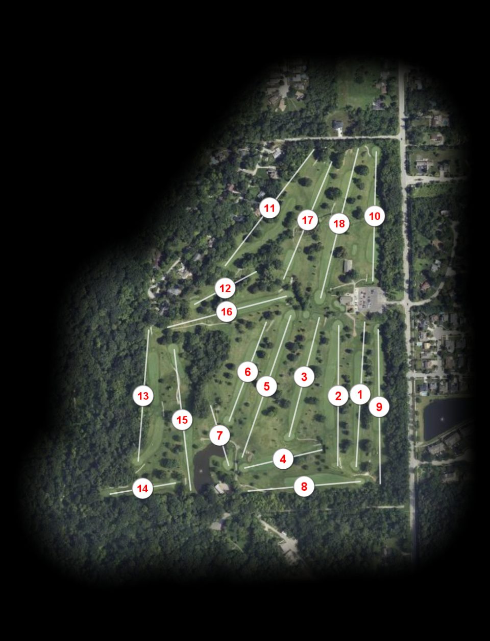 Woodruff Golf Course course overview