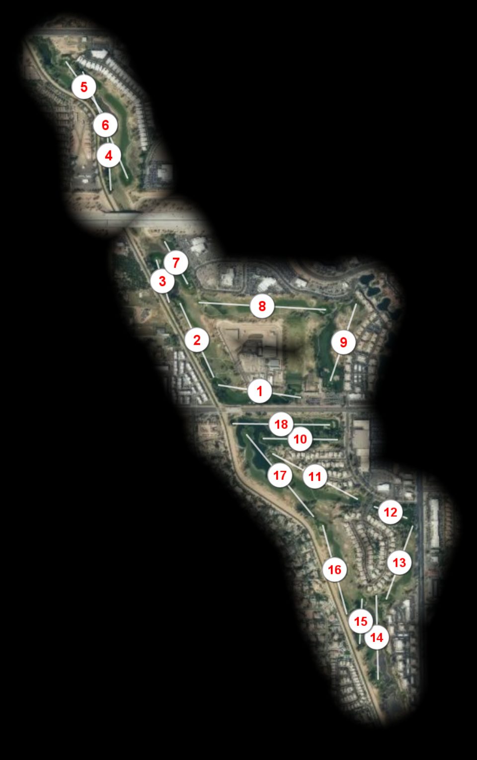 Superstition Springs Golf Club course overview