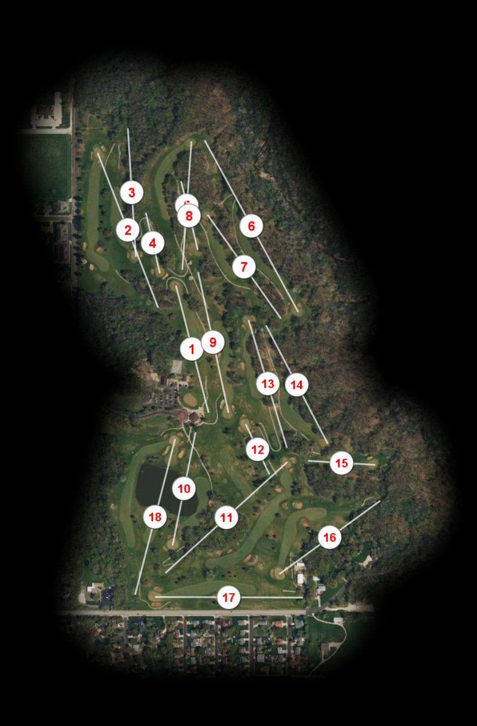 Lick Creek Golf Course course overview