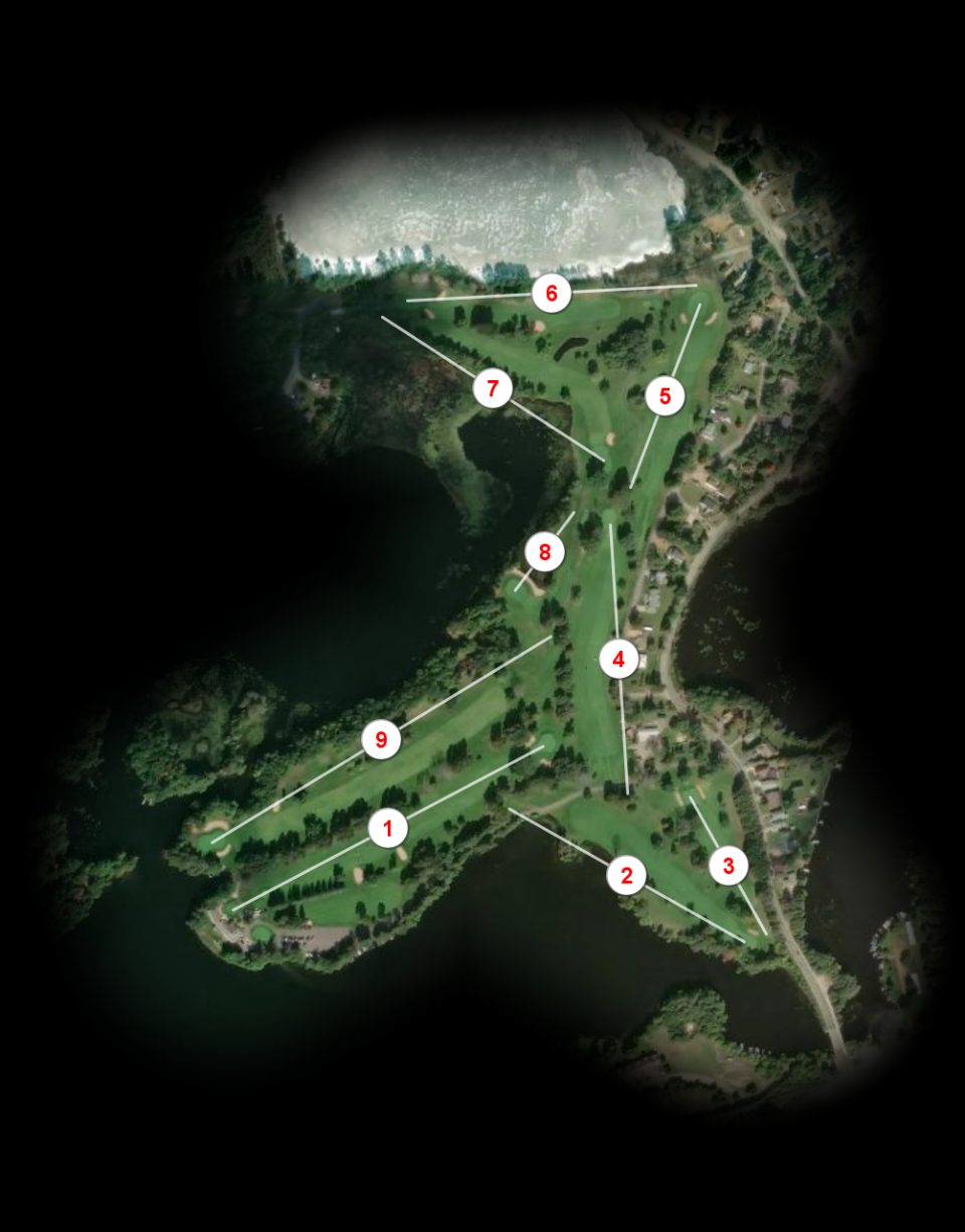 Rhinelander Country Club course overview