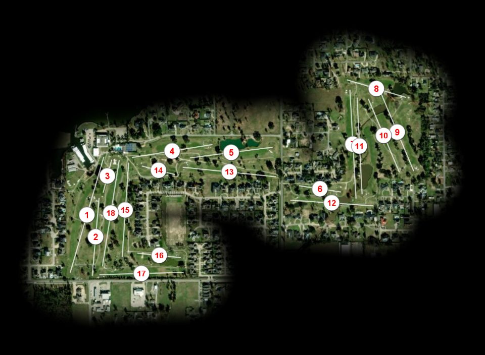 Lake Charles Country Club course overview