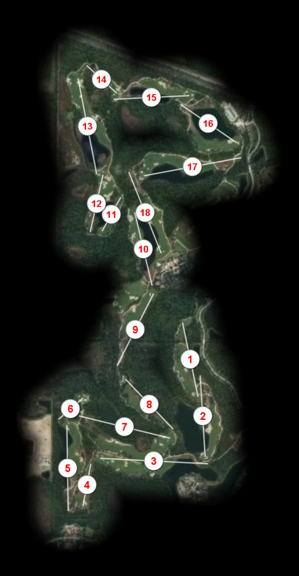 The Concession Golf Club course overview