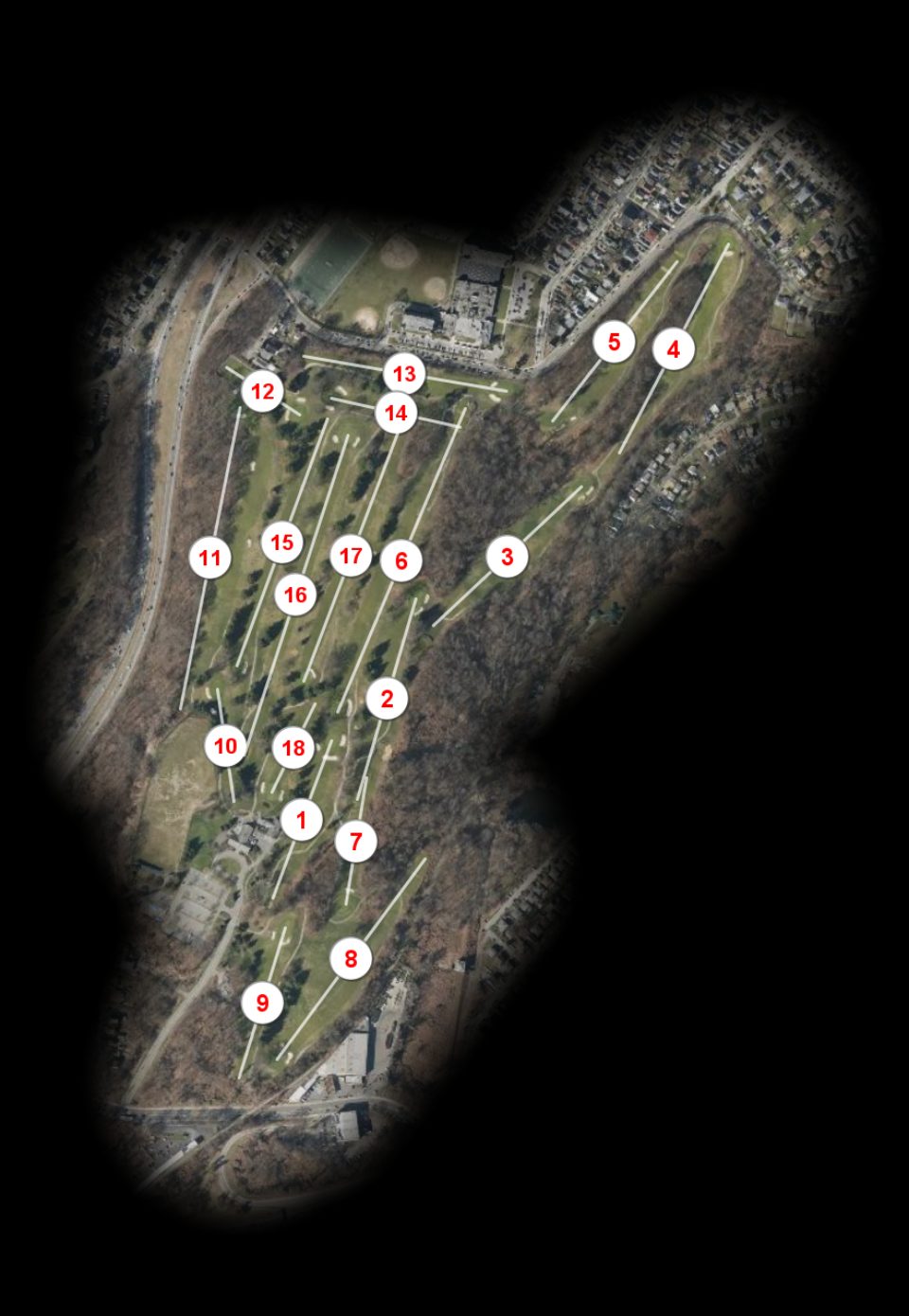 Dunwoodie Golf Course course overview