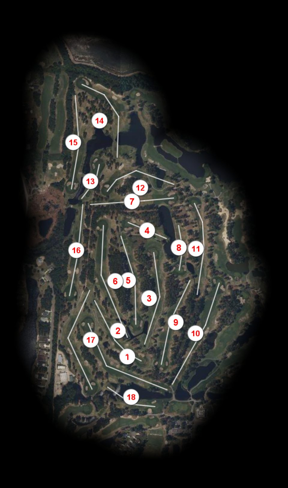 Myrtle Beach National West course overview