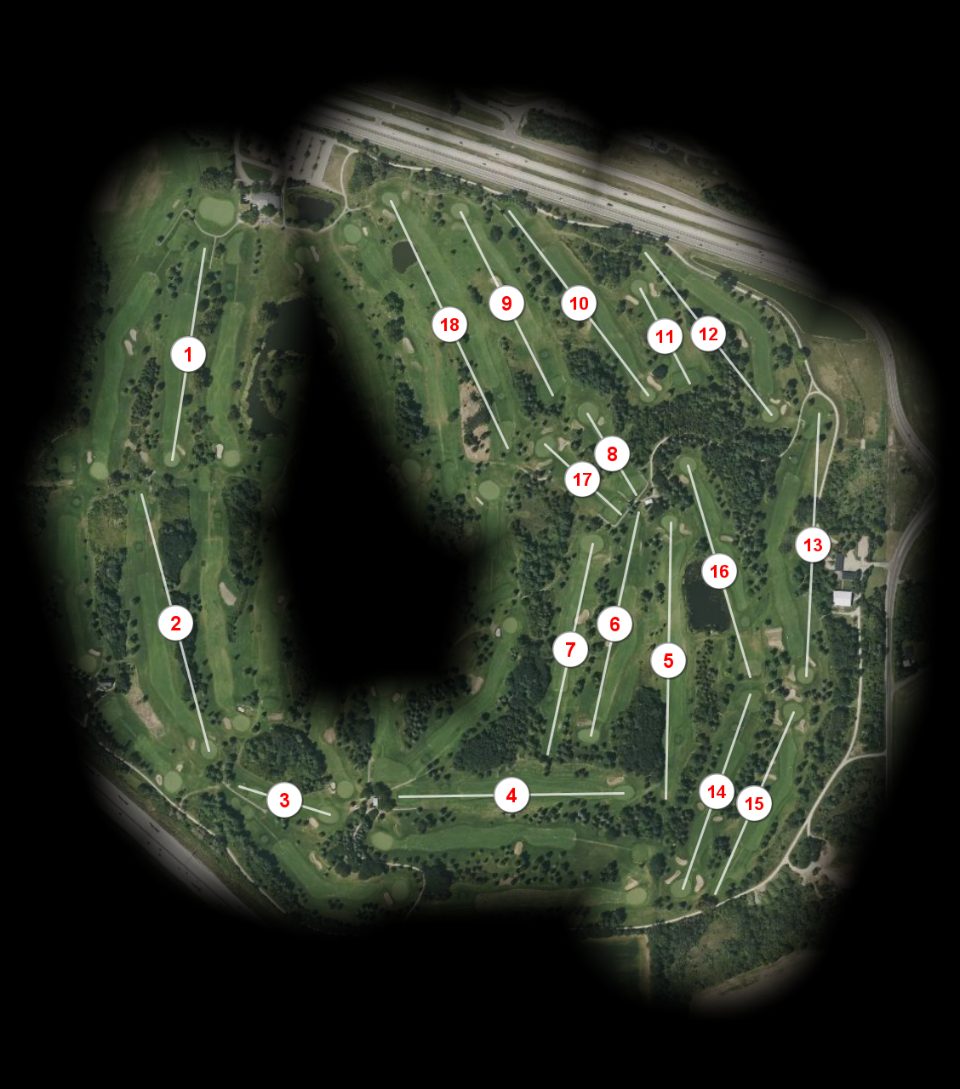 Yahara Hills Golf Club East course overview