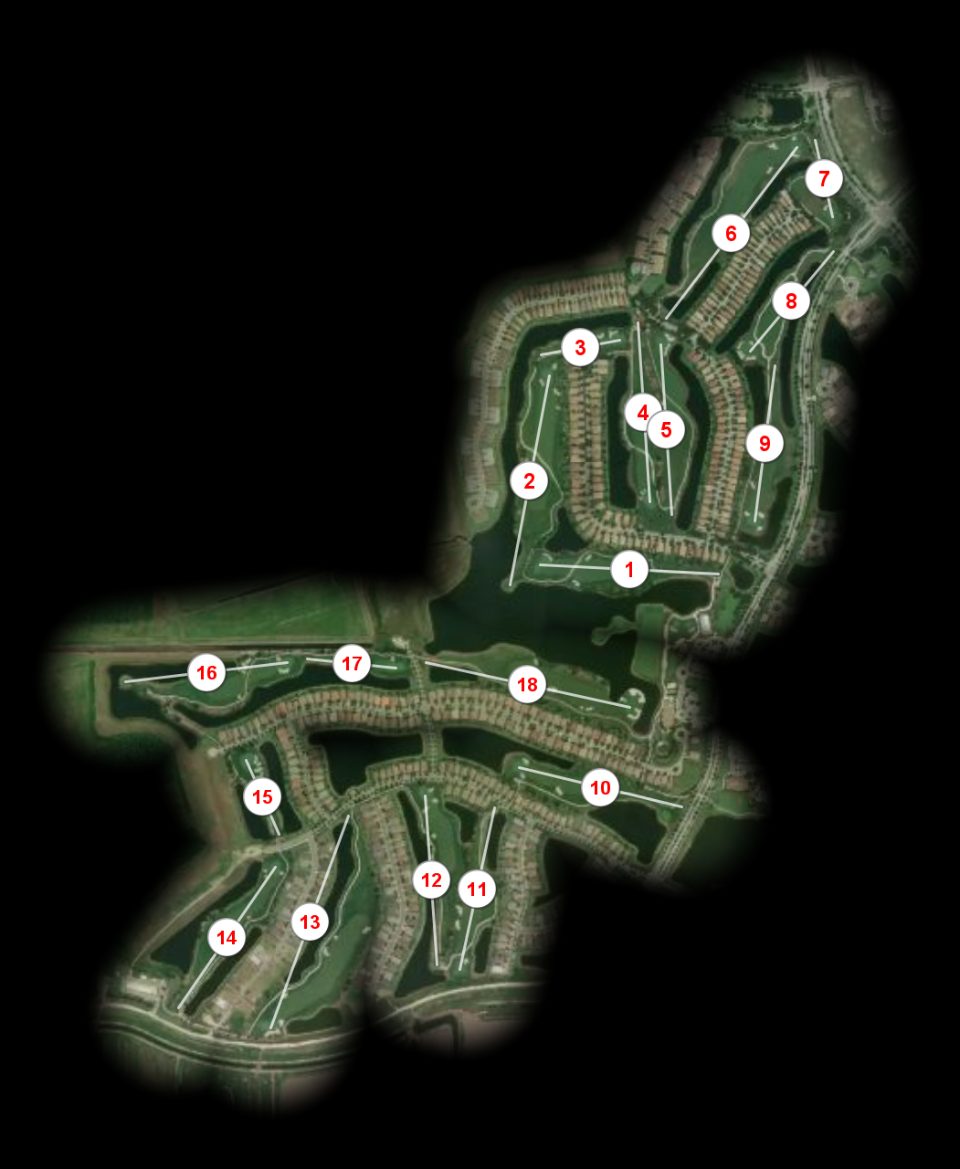 Panther Run Golf Club course overview