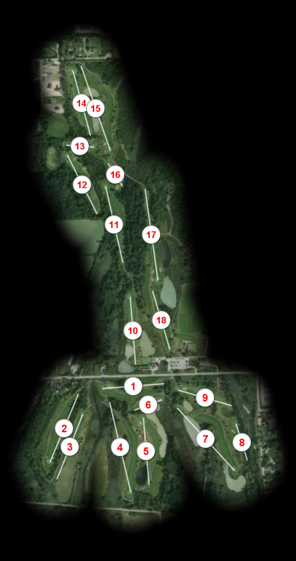 Lake Erie Metropark Golf Course course overview