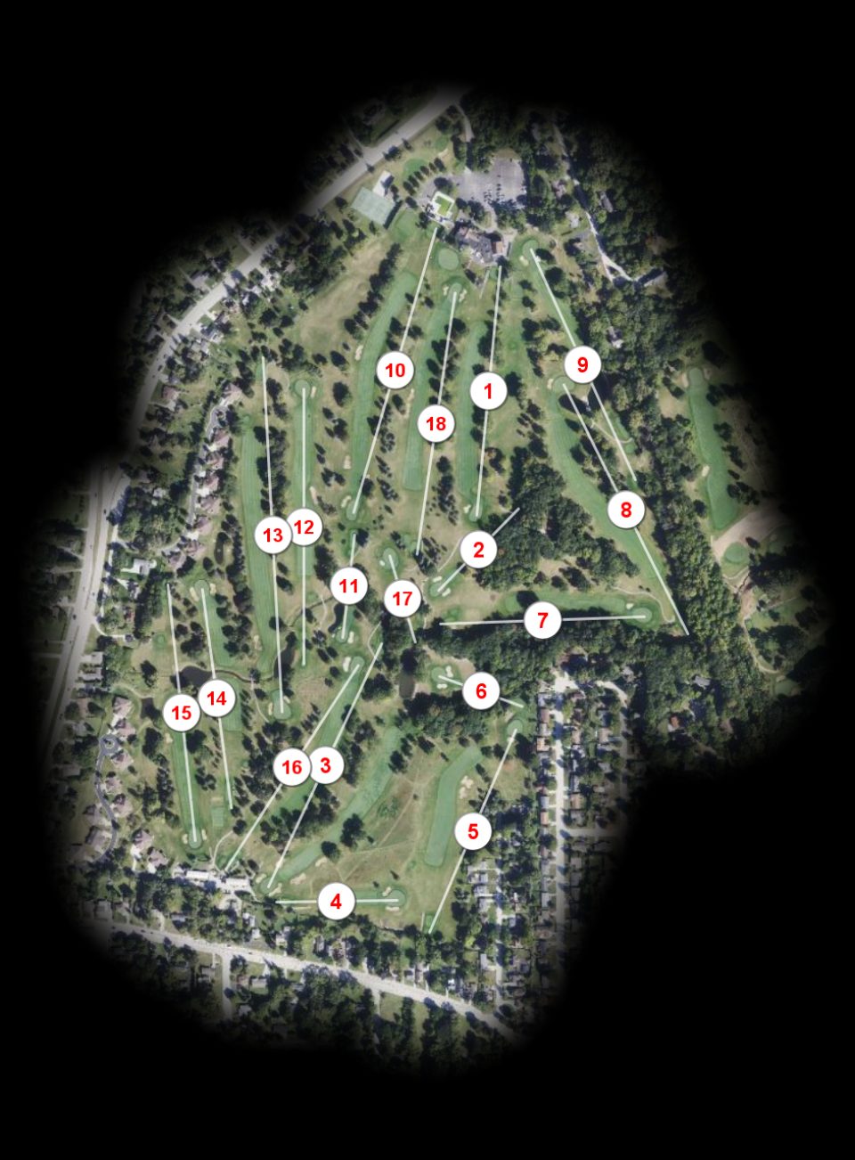 Meadowbrook Country Club course overview