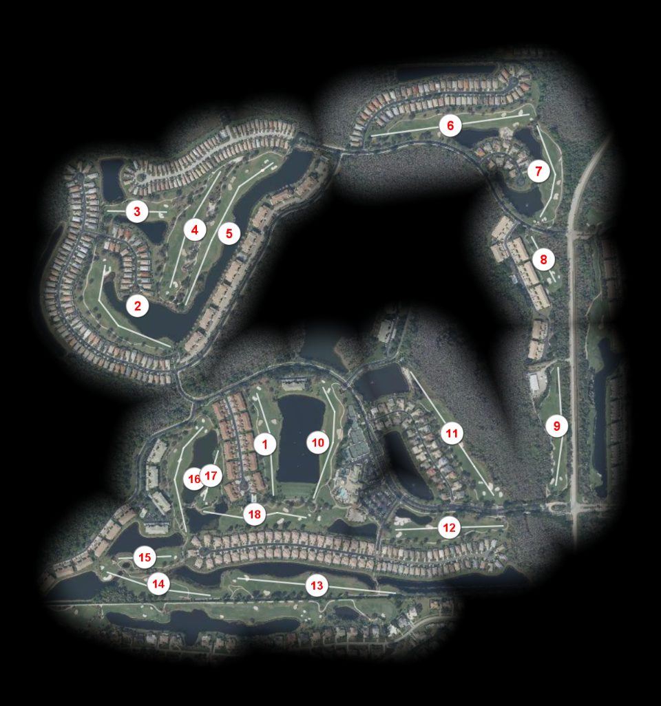 Legends Golf & Country Club course overview