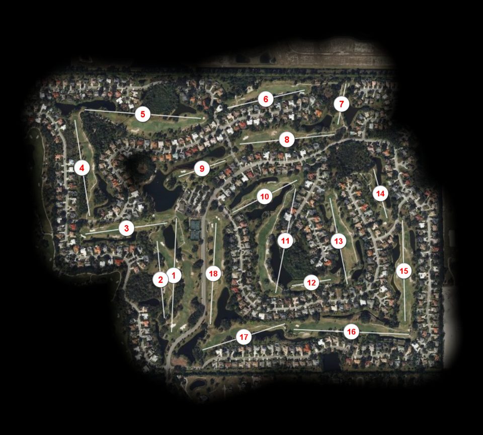 Calusa Lakes Golf Club course overview