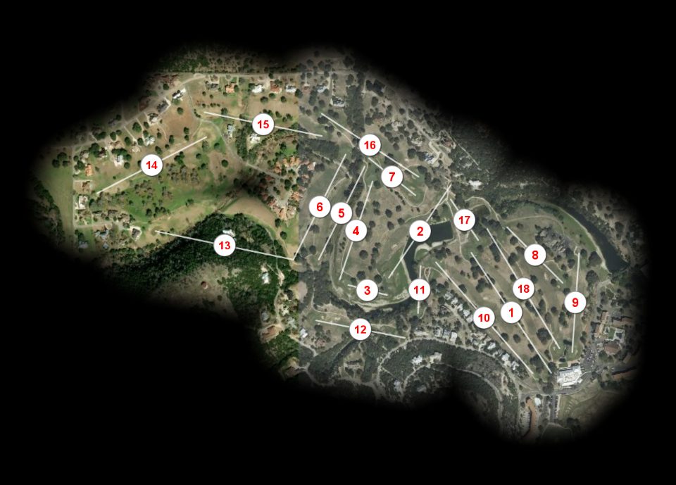 Tapatio Springs Hill Country Resort course overview
