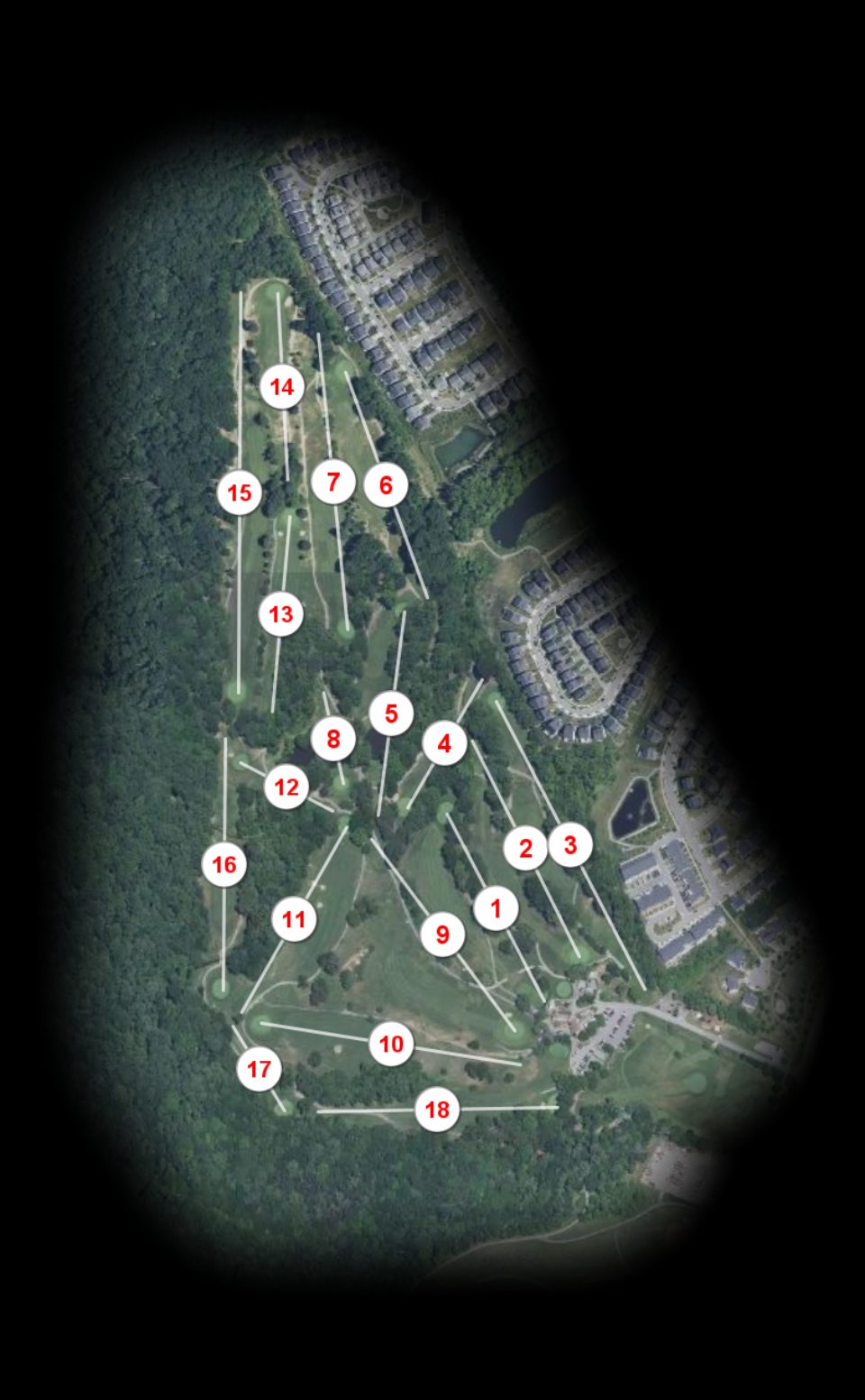 Gunpowder Golf Club course overview