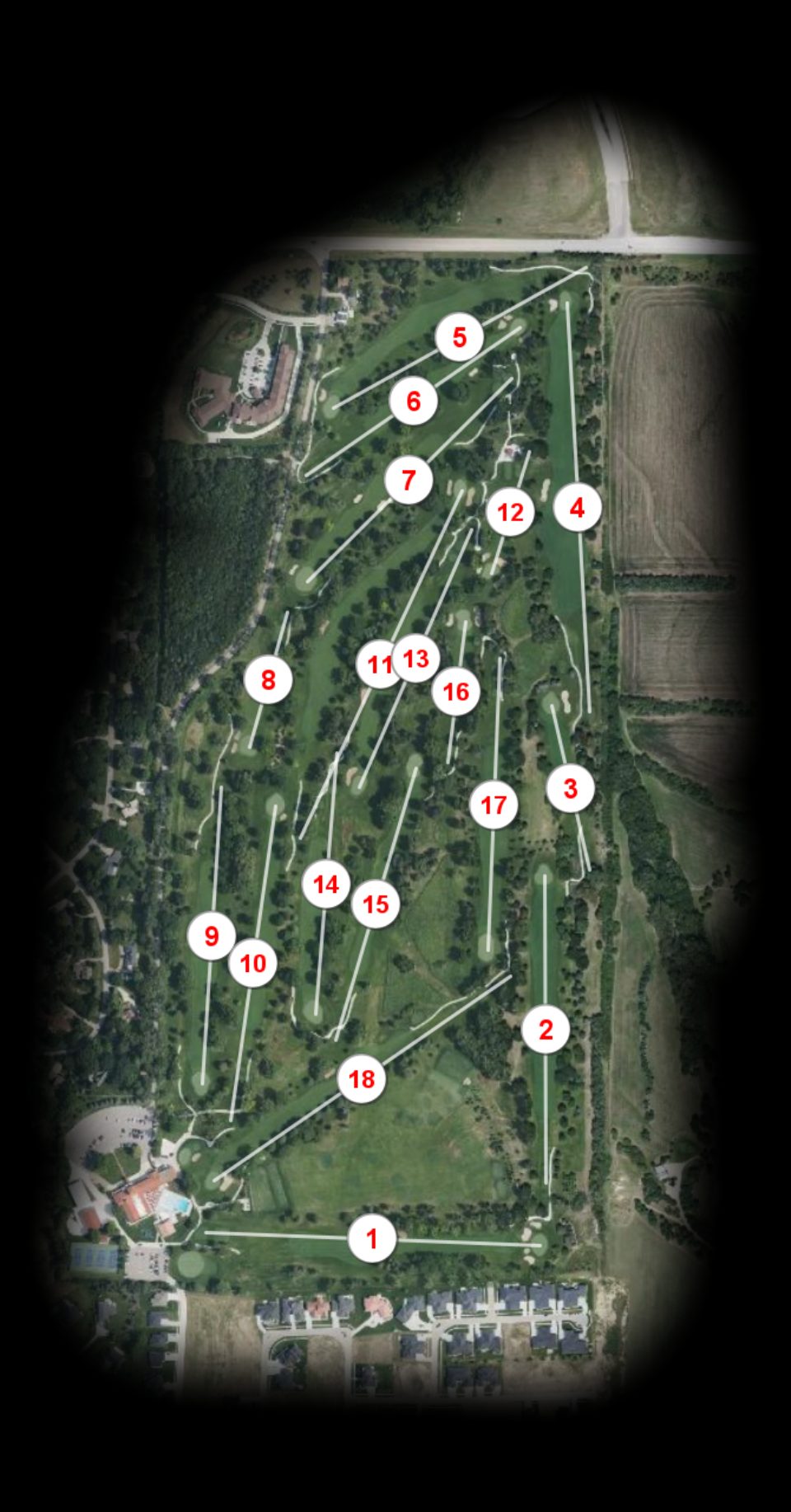 Hillcrest Country Club course overview