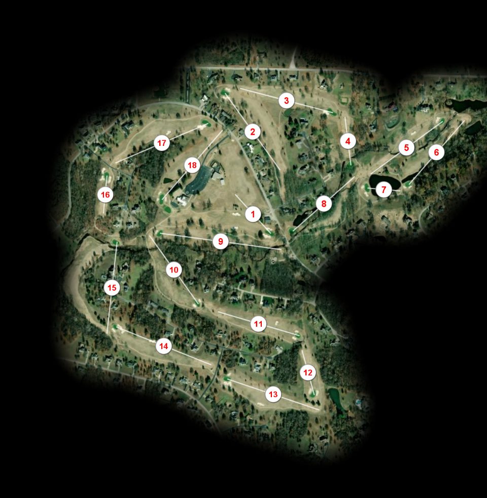 Eagle Creek Golf Club Bald Eagle Course course overview