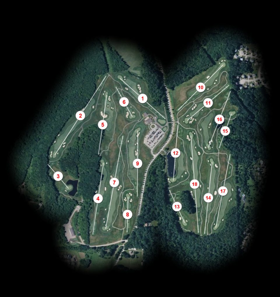 Cranberry Highlands Golf Club course overview