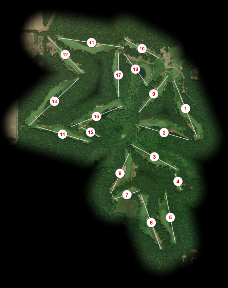 Pilgrims Run Golf Club course overview