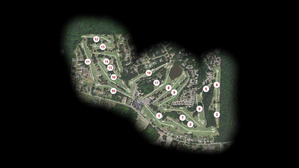 Pine Hollow Golf Club course overview