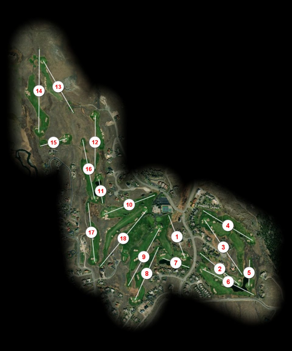 The Club at Crested Butte course overview