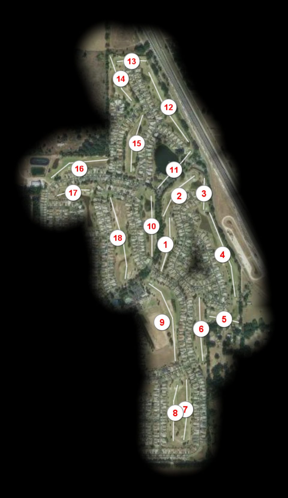 Summer Glen Country Club course overview