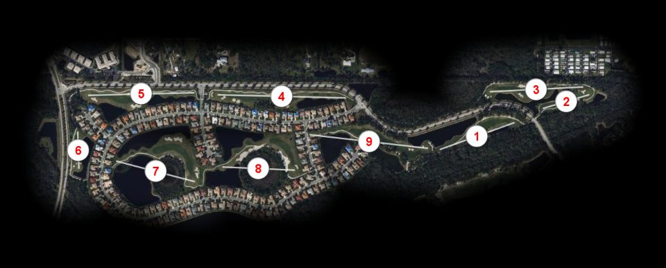 Hatchett Creek nine at Pelican Pointe Golf and Country Club