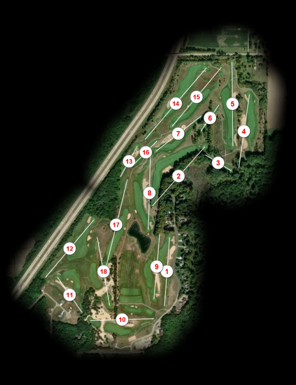 Hawks Head Golf Club course overview