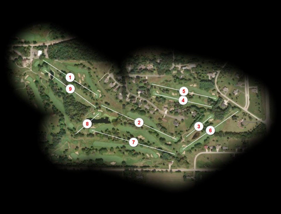 White nine at Mascoutin Golf Club