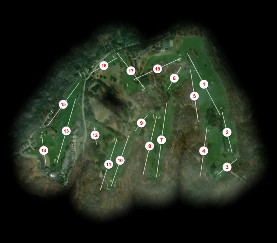 Wheeling Country Club course overview