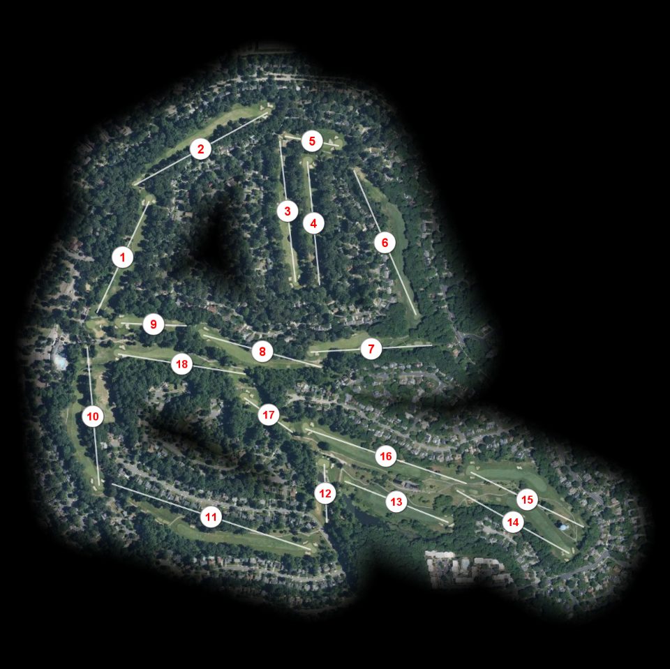 Crofton Country Club course overview