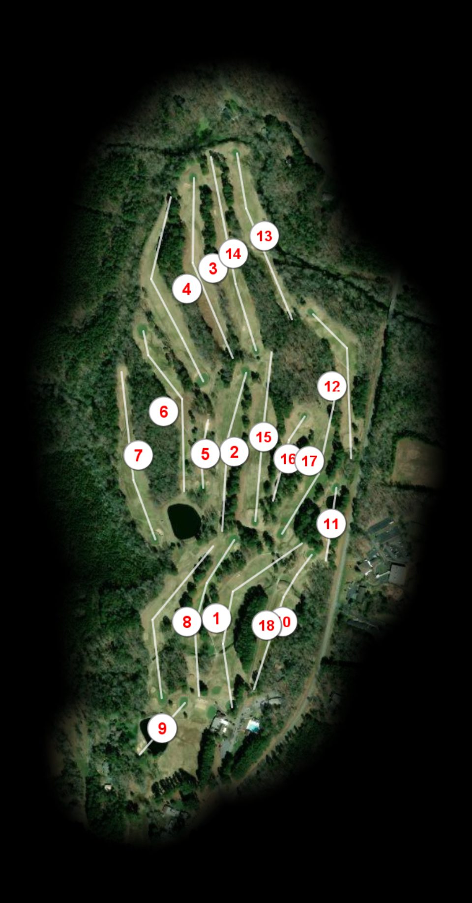 Densons Creek Golf Course Montgomery course overview