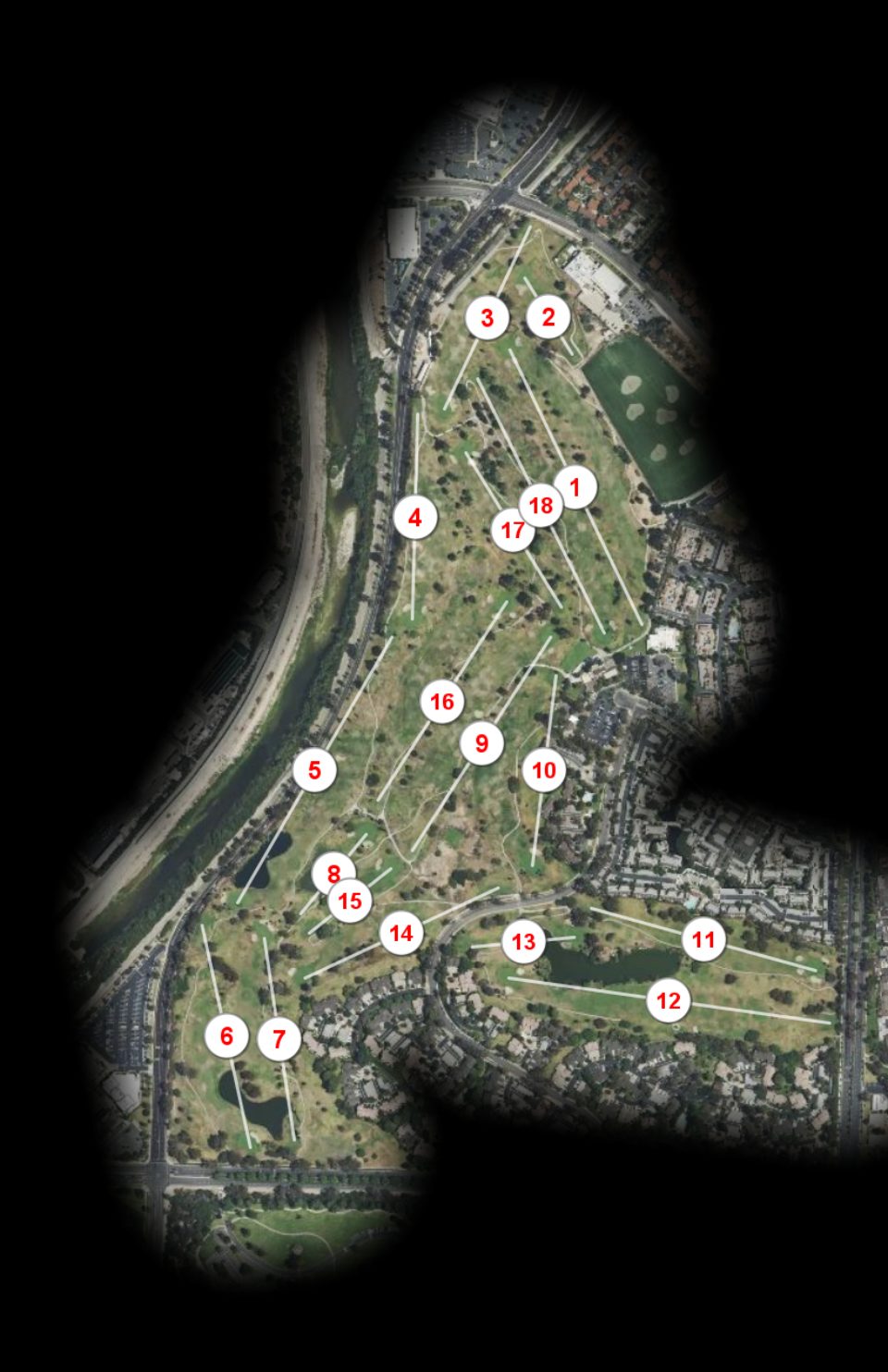 Rancho San Joaquin Golf Course course overview