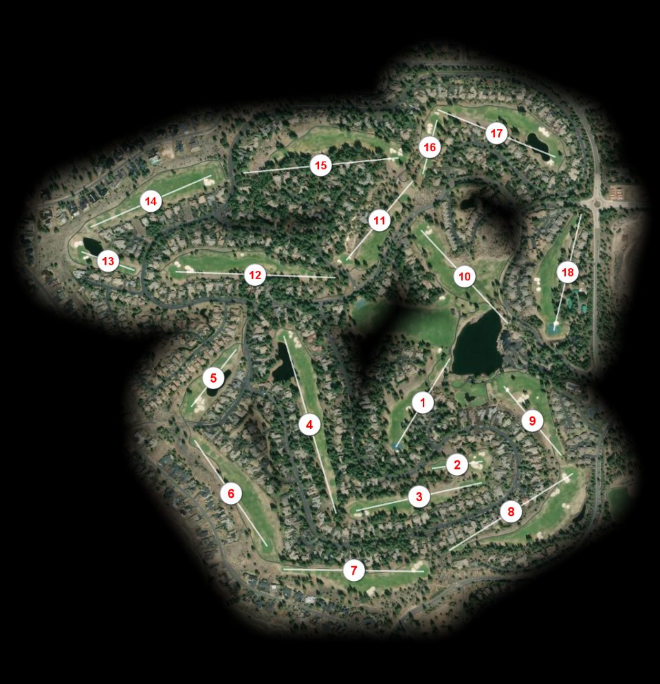 Broken Top Club course overview