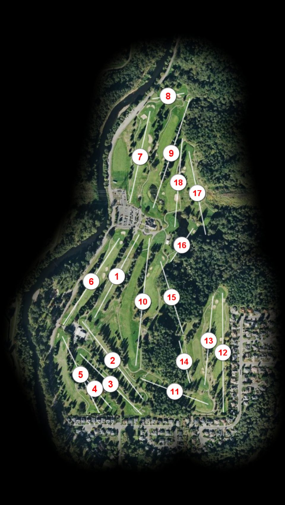 Auburn Golf Course course overview