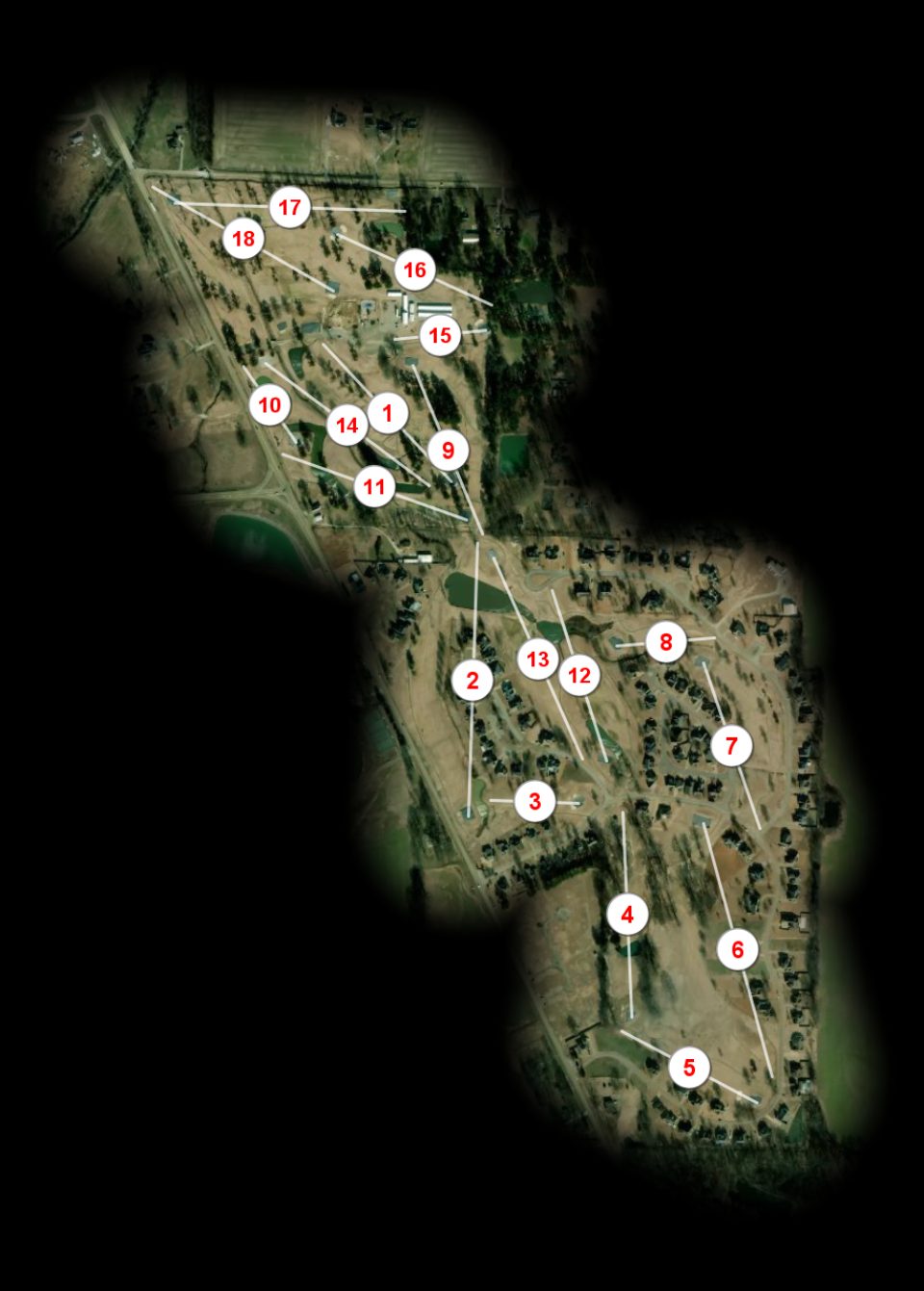 Covington Country Club course overview