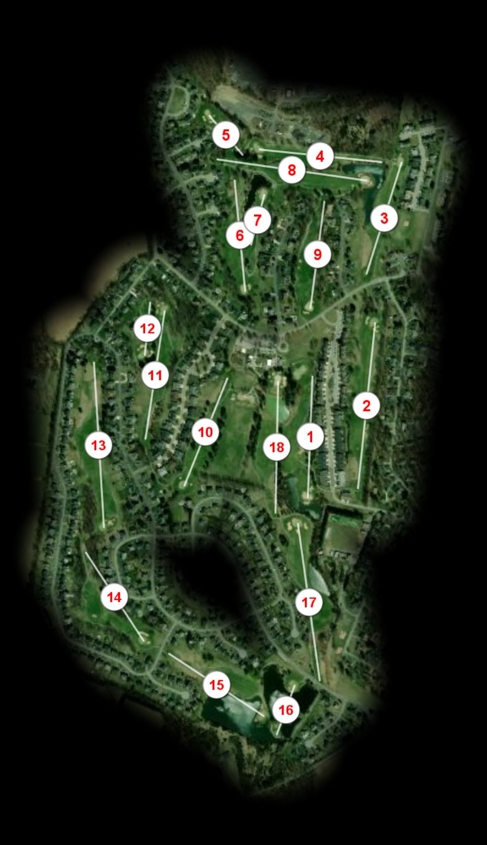 Locust Hills Golf Course course overview
