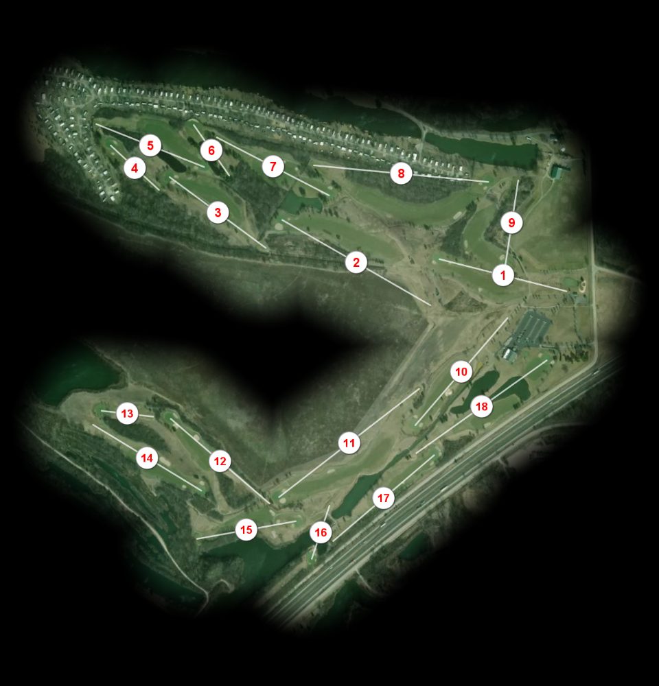 Cinder Ridge Golf Course course overview