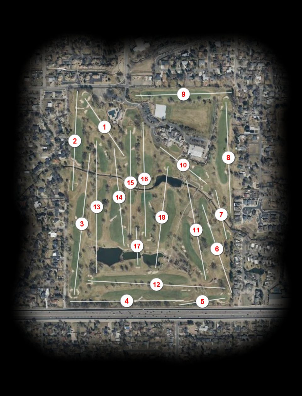 Lakewood Country Club course overview