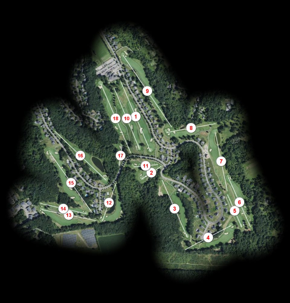 Highfields Golf & Country Club course overview