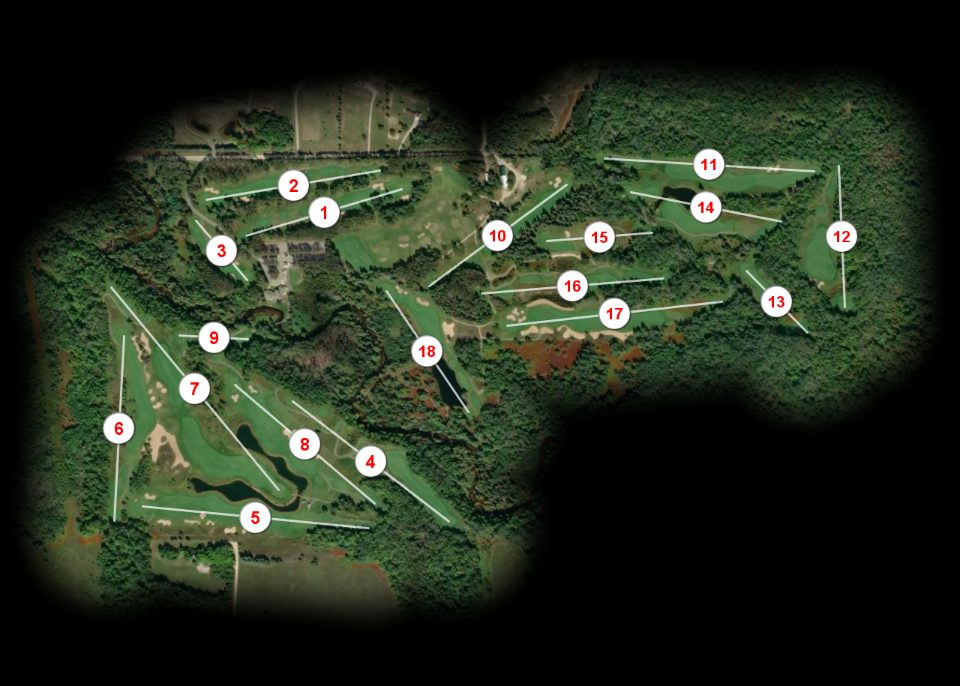 Hidden River Golf & Casting Club course overview