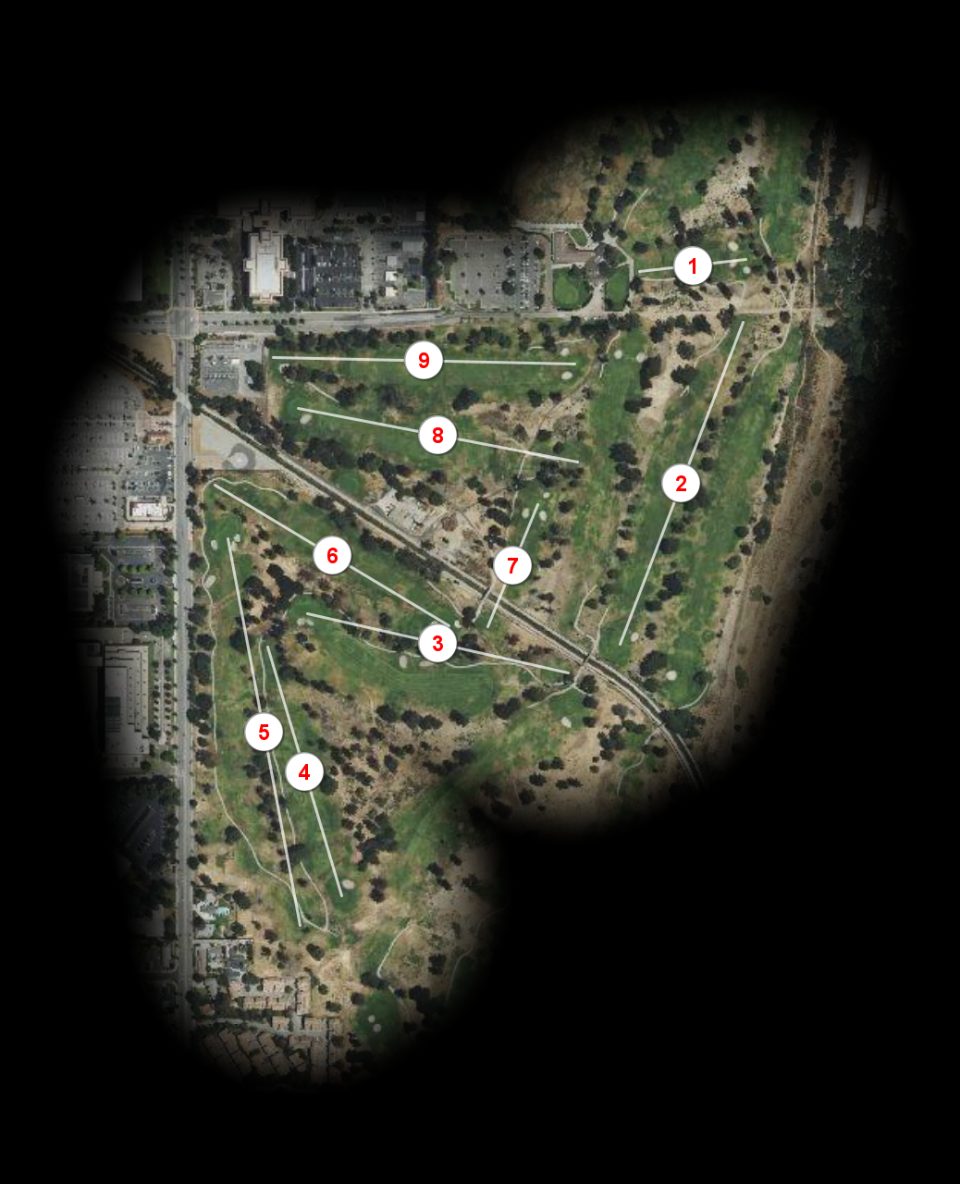 Pine nine at Whittier Narrows Golf Course