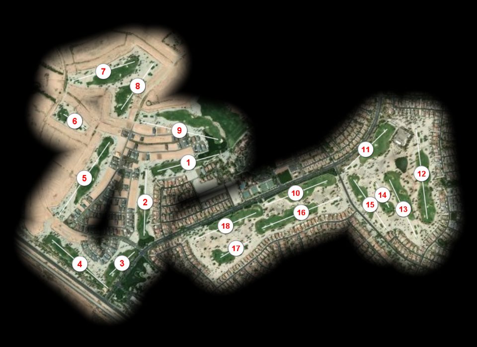 Robson Ranch Golf Club course overview