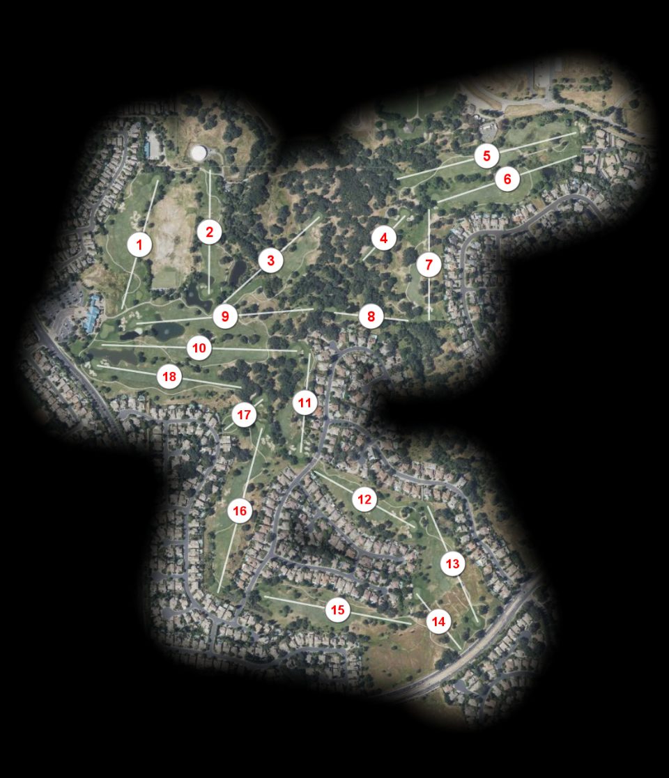Woodcreek Golf Club Oaks course overview
