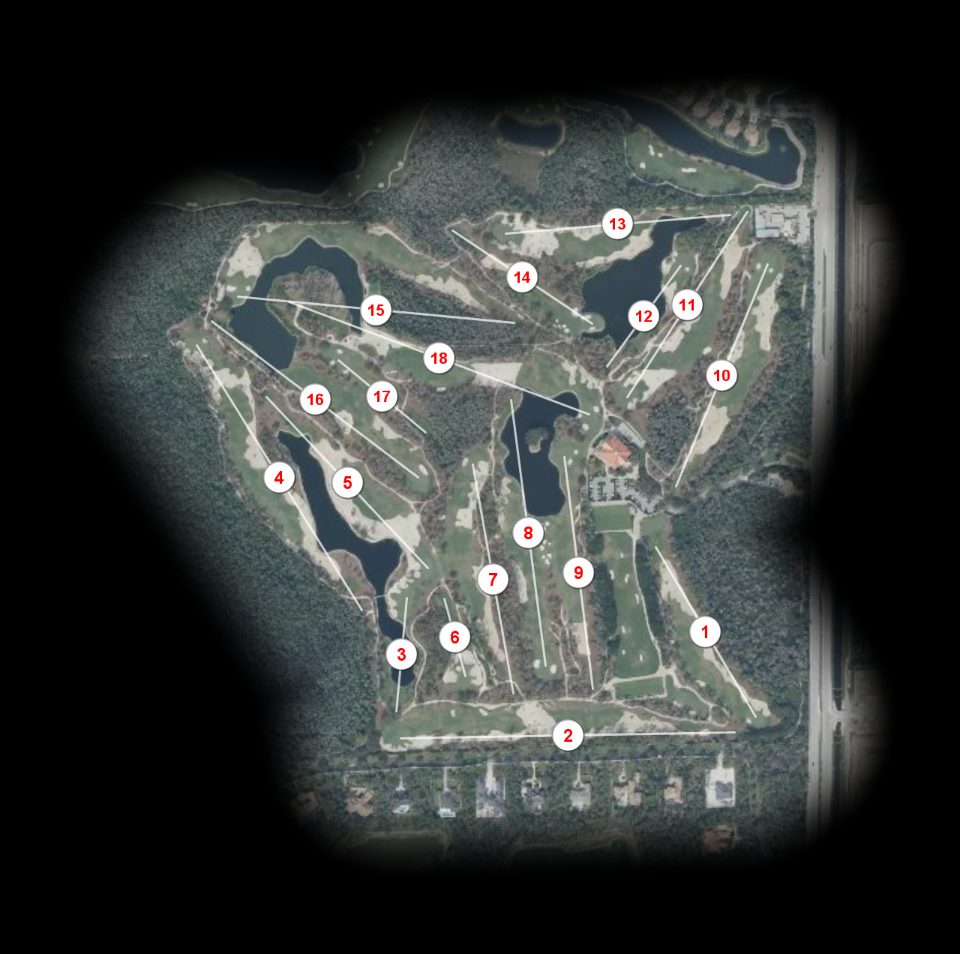 Naples National Golf Club course overview